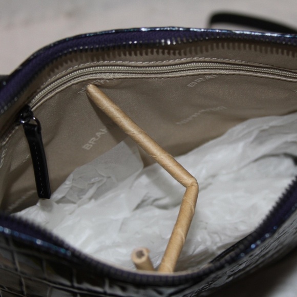 NWT Brahmin Katie Heroic Purple Kingstone Purse - Picture 8 of 8